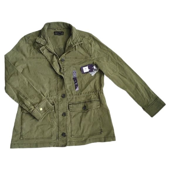 Lucky Brand Jackets & Blazers - New Lucky Brand Olive Green Utility Jacket M